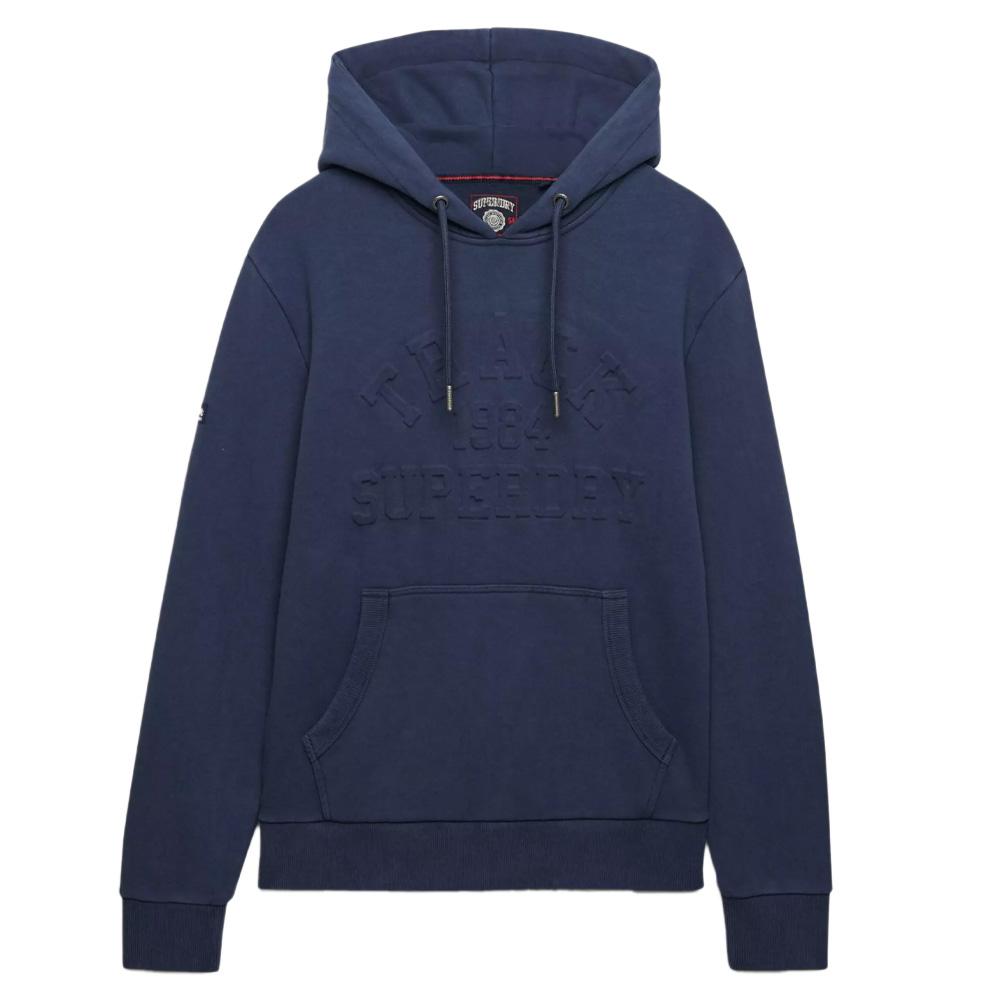 Sweat Marine Homme Superdry Athletic pas cher