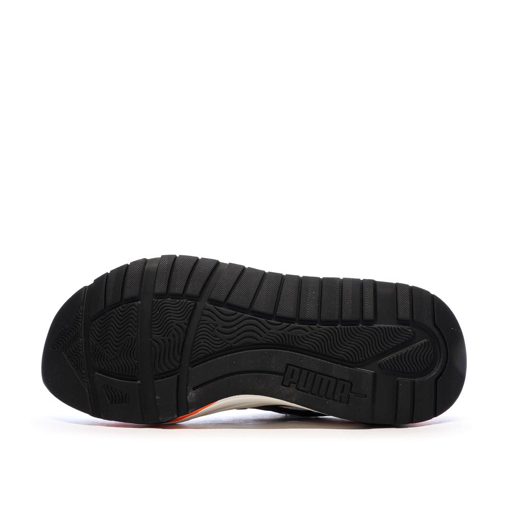 Baskets Noir/Orange/Ecru Homme Puma Trinity vue 5