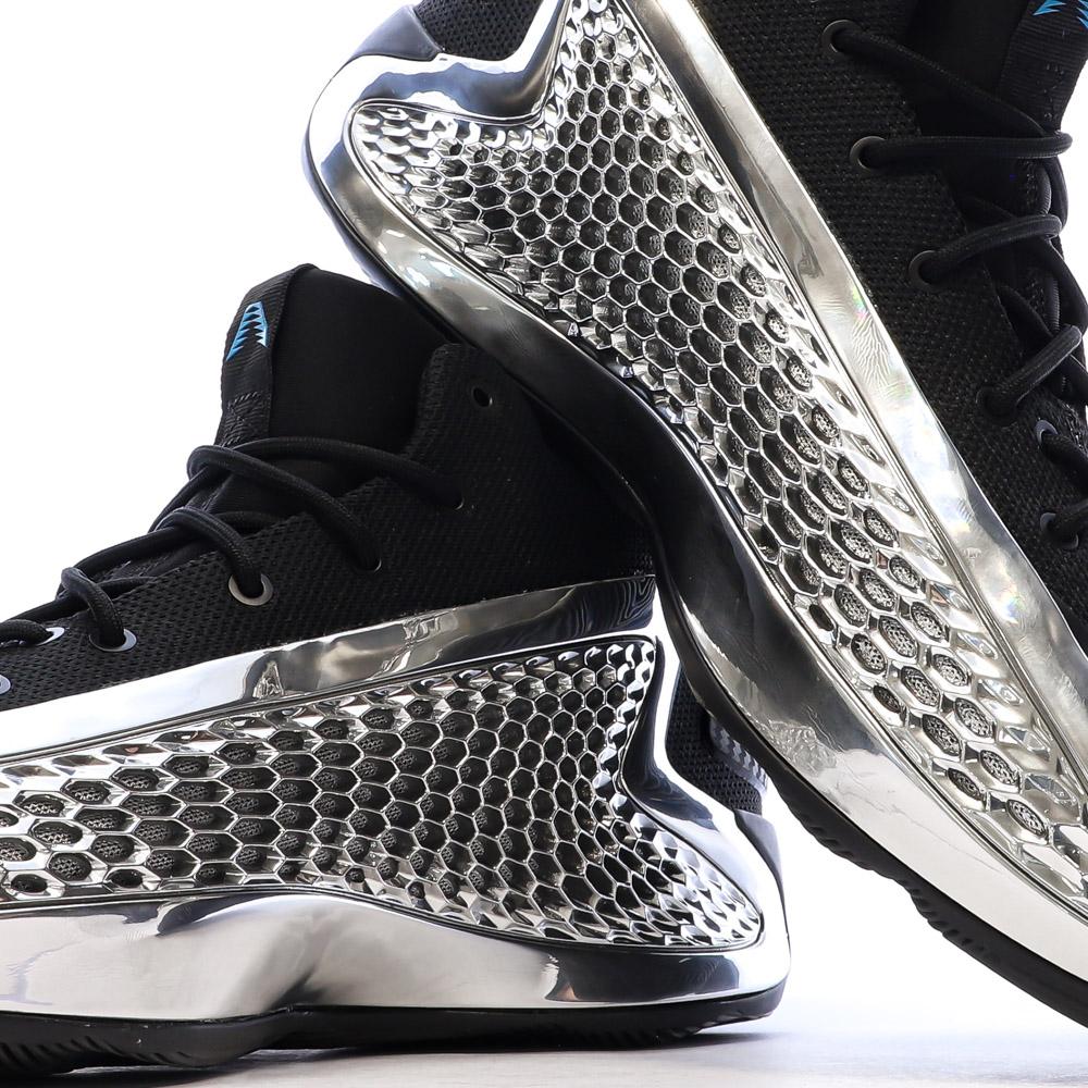 Chaussures de basketball Noires Homme Adidas Anthony vue 7