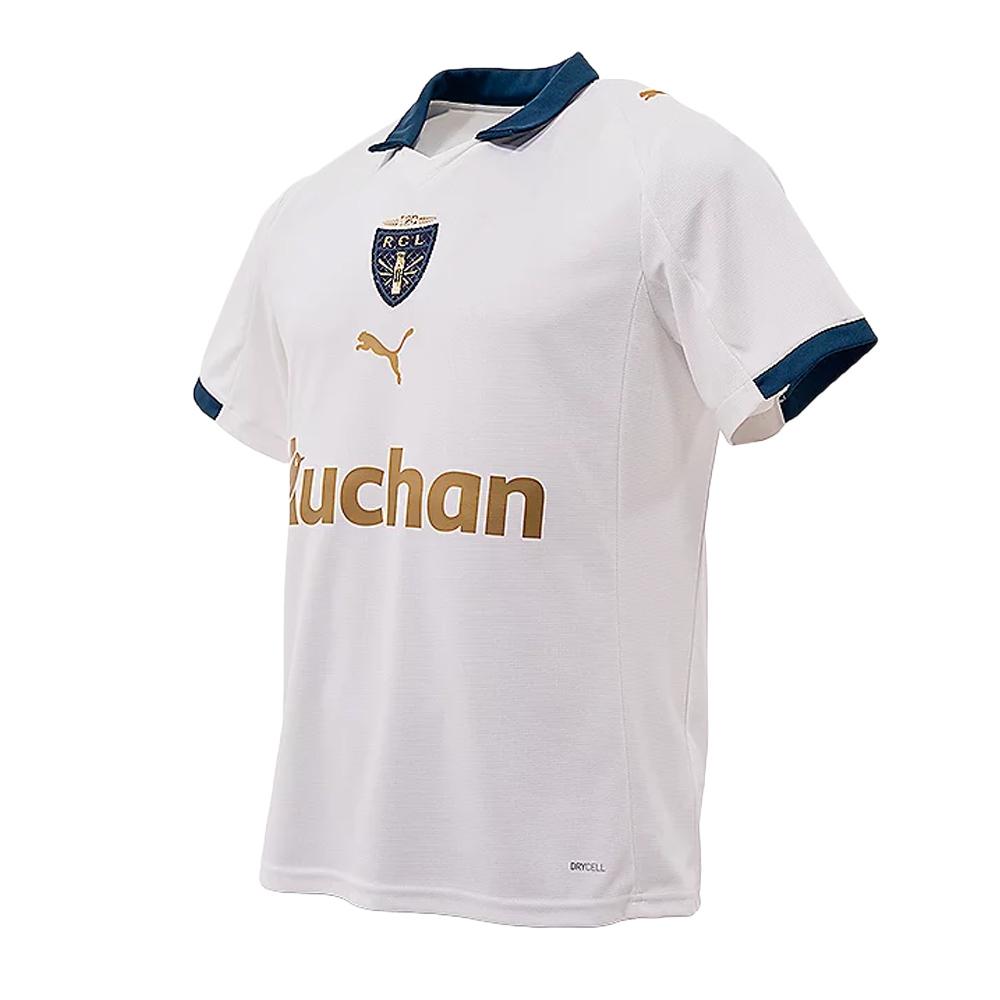 RCL Puma Children’s White/Navy Football Shirt 2025 affordable