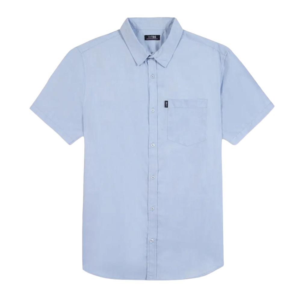 Camisa azul para hombre TBS Camisa Oxygene barato