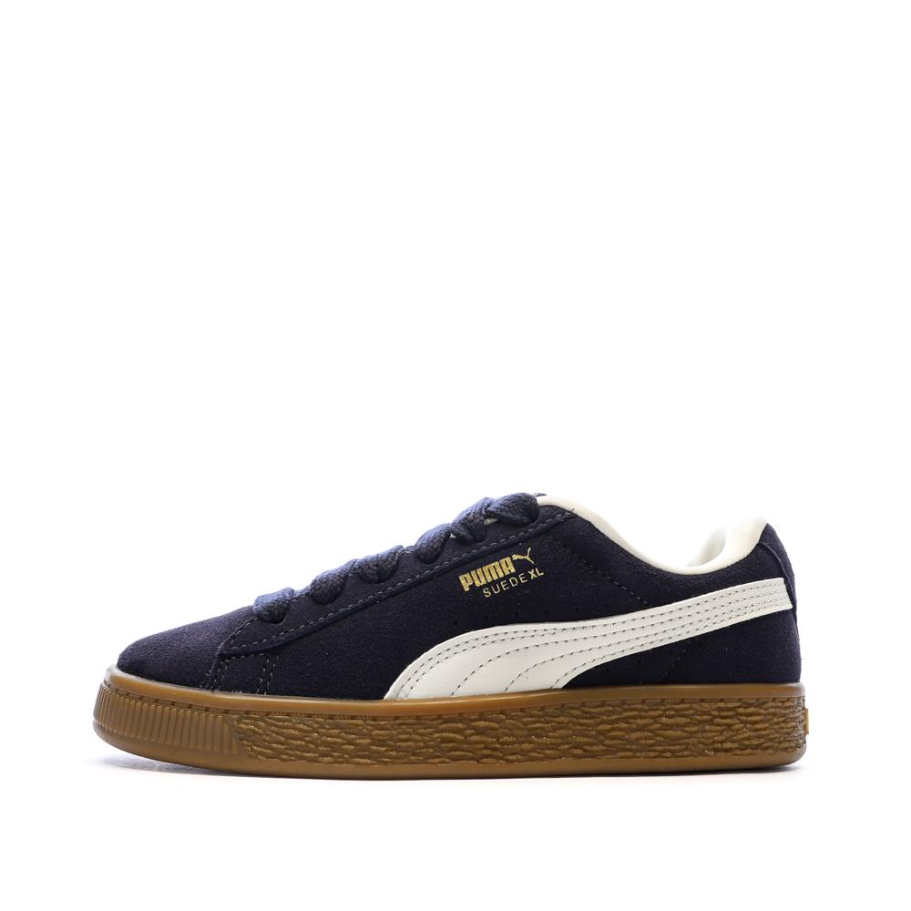 Baskets Marines Garçon Puma Suede Xl pas cher