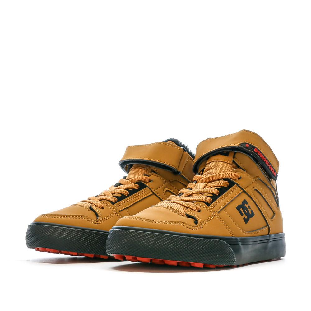 Baskets Camel Garçon Dc shoes Pure Wea vue 7