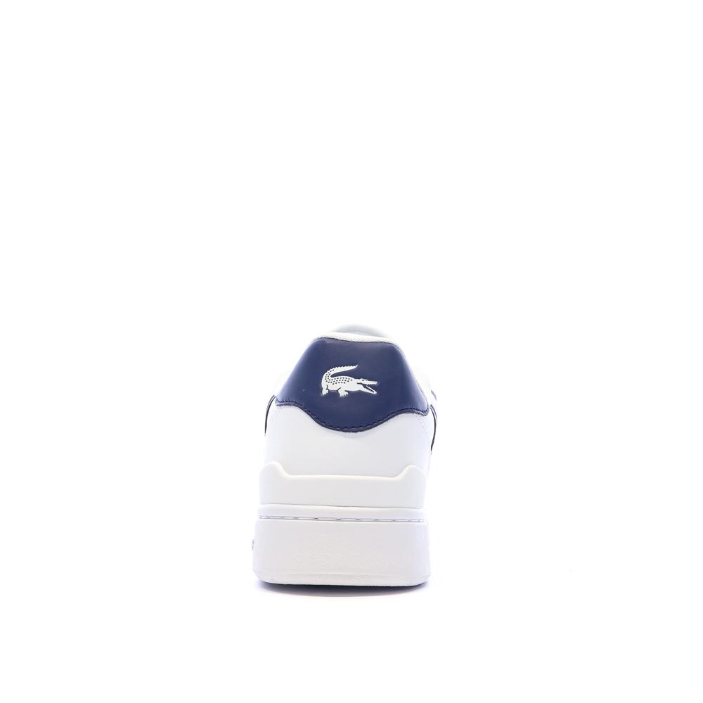 Baskets Blanc/Bleu Homme Lacoste T-clip Set 224 vue 3