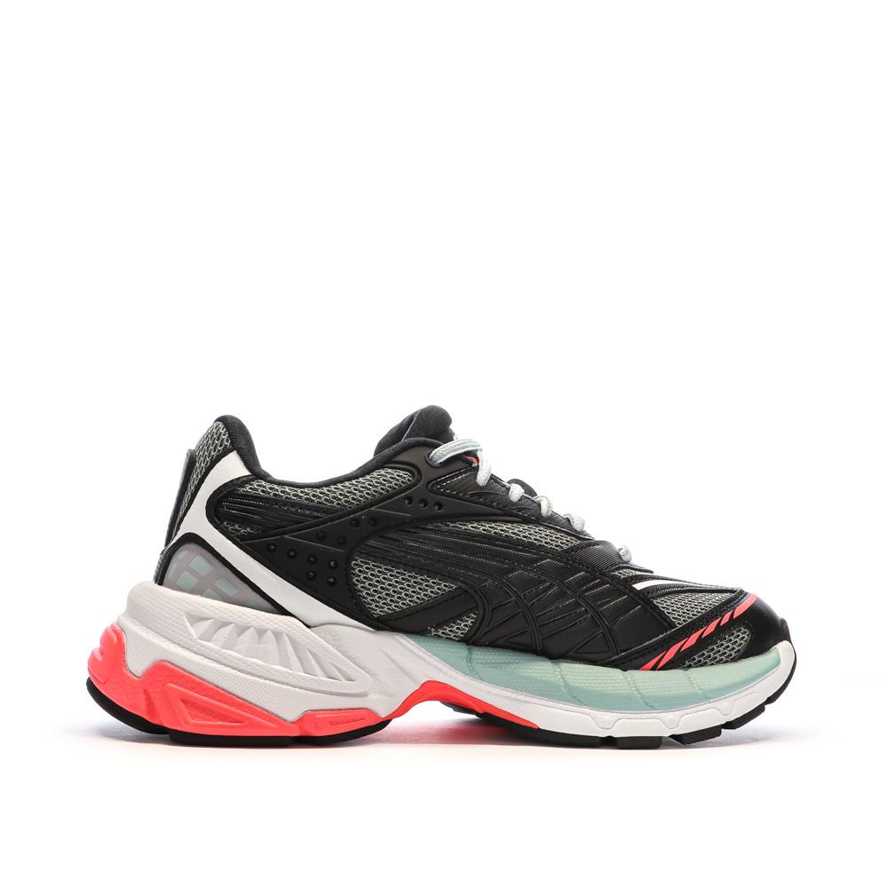 Baskets Noires/Blanc/Rouge Homme Puma Velophasis vue 2