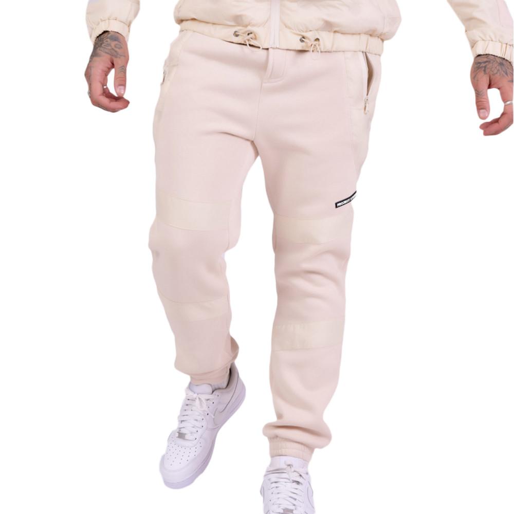 Jogging Écru Homme Project X Paris Matelassage pas cher