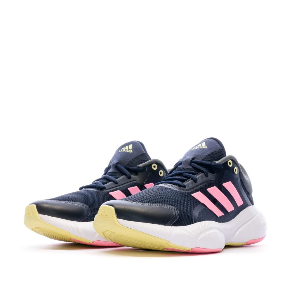 Chaussures de running Marine/Rose Femme Adidas Response vue 6