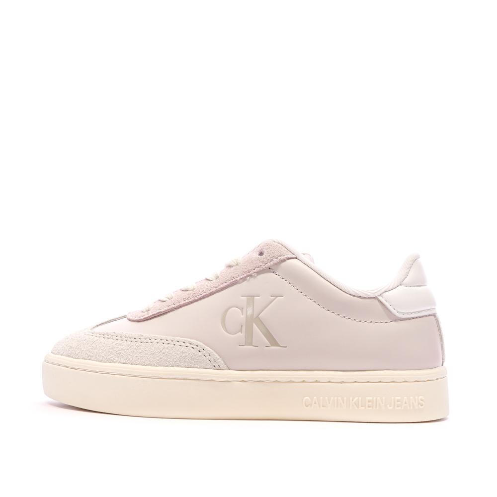 Baskets Rose Femme Calvin Klein Jeans Classic Cupsole pas cher