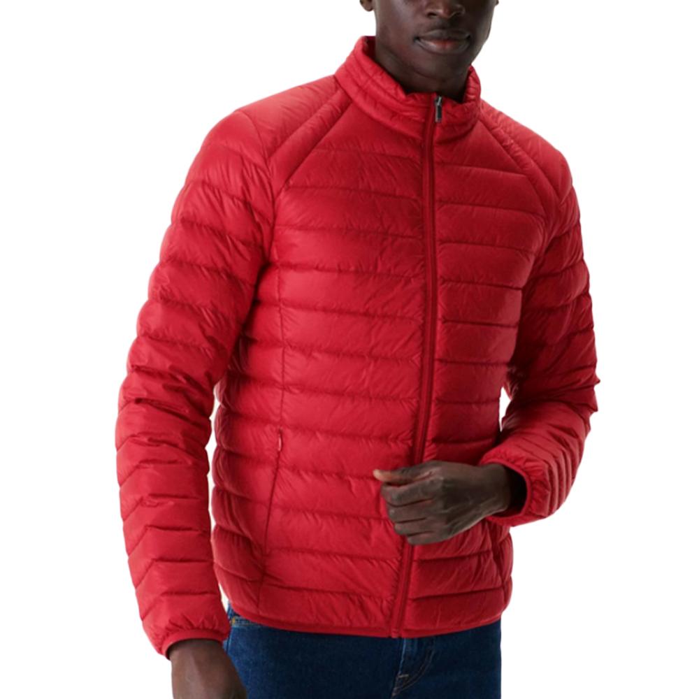Doudoune Rouge Vif Homme Jott Mat pas cher