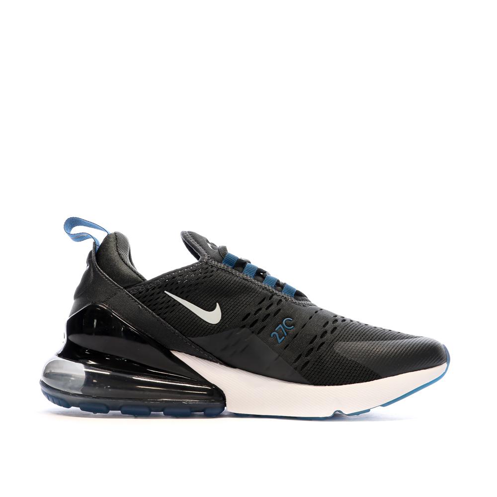 Baskets Noir/Bleu Homme Nike Air Max 270 vue 2