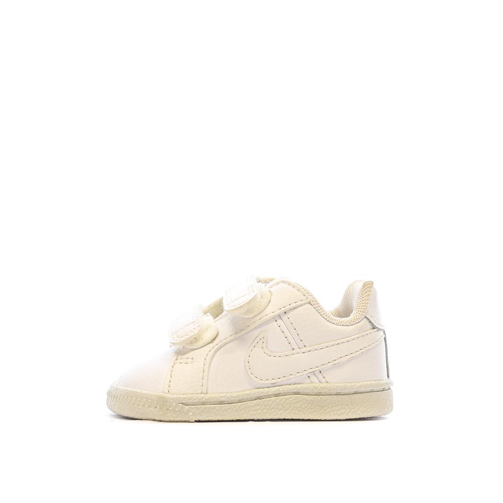 Baskets Blanches Garçon Nike Court Royale pas cher