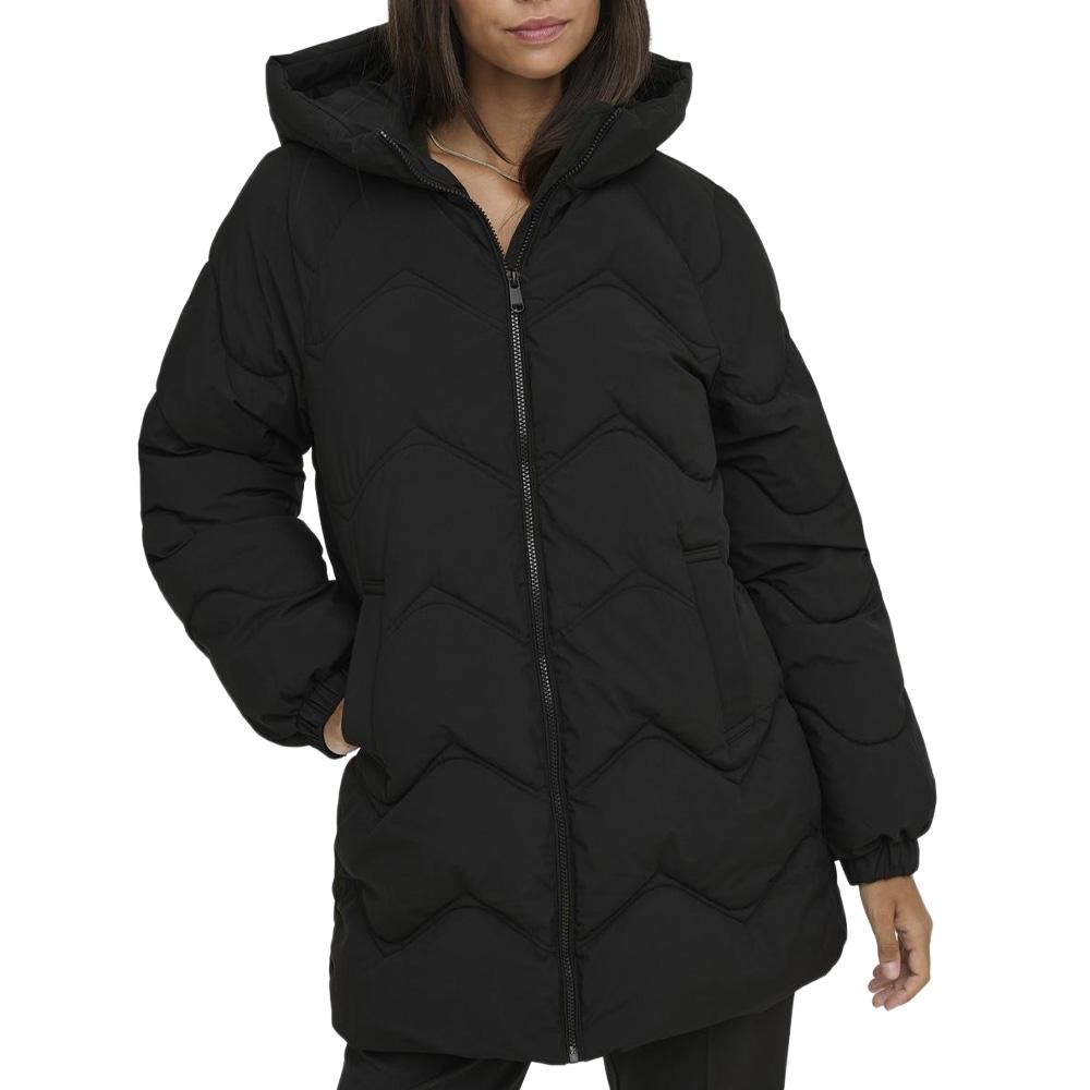 Women’s Black JDY Power Down Jacket affordable