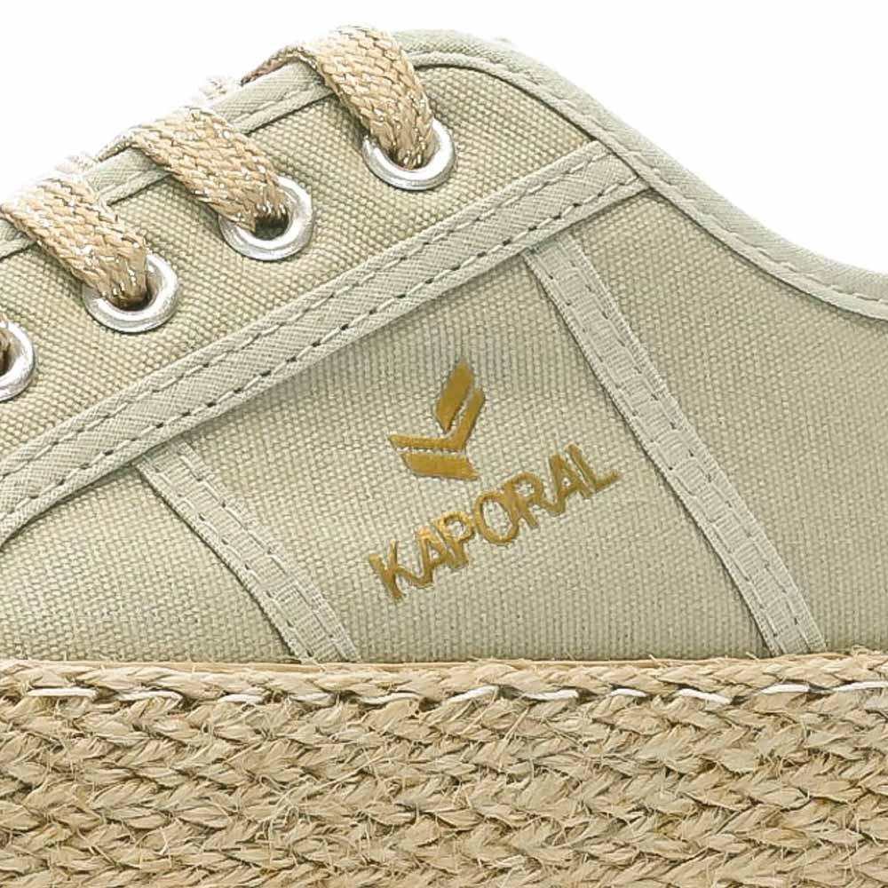 Baskets Verte Femme Kaporal Biorgaty vue 7