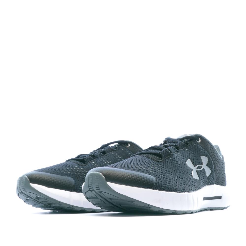 Chaussures de running noir enfant Under Armour GS Pursuit vue 5