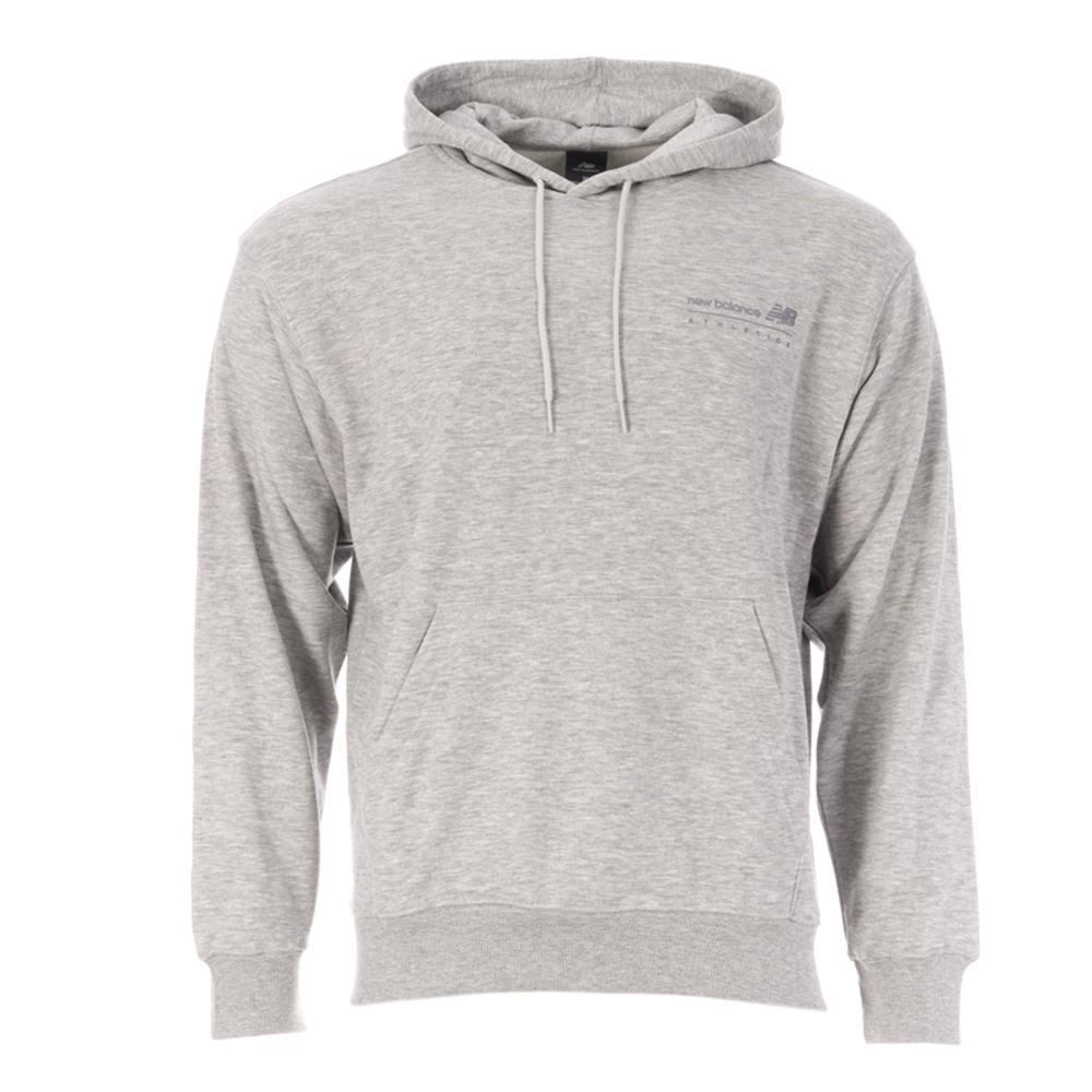 Sweat Gris Homme New Balance Linear pas cher
