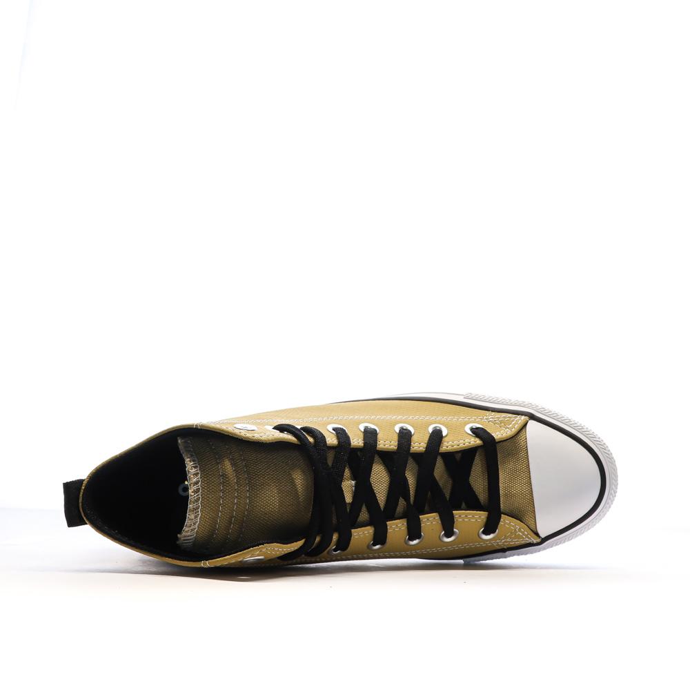 Baskets Jaune Moutarde Homme Converse Chuck Taylor All Star vue 4