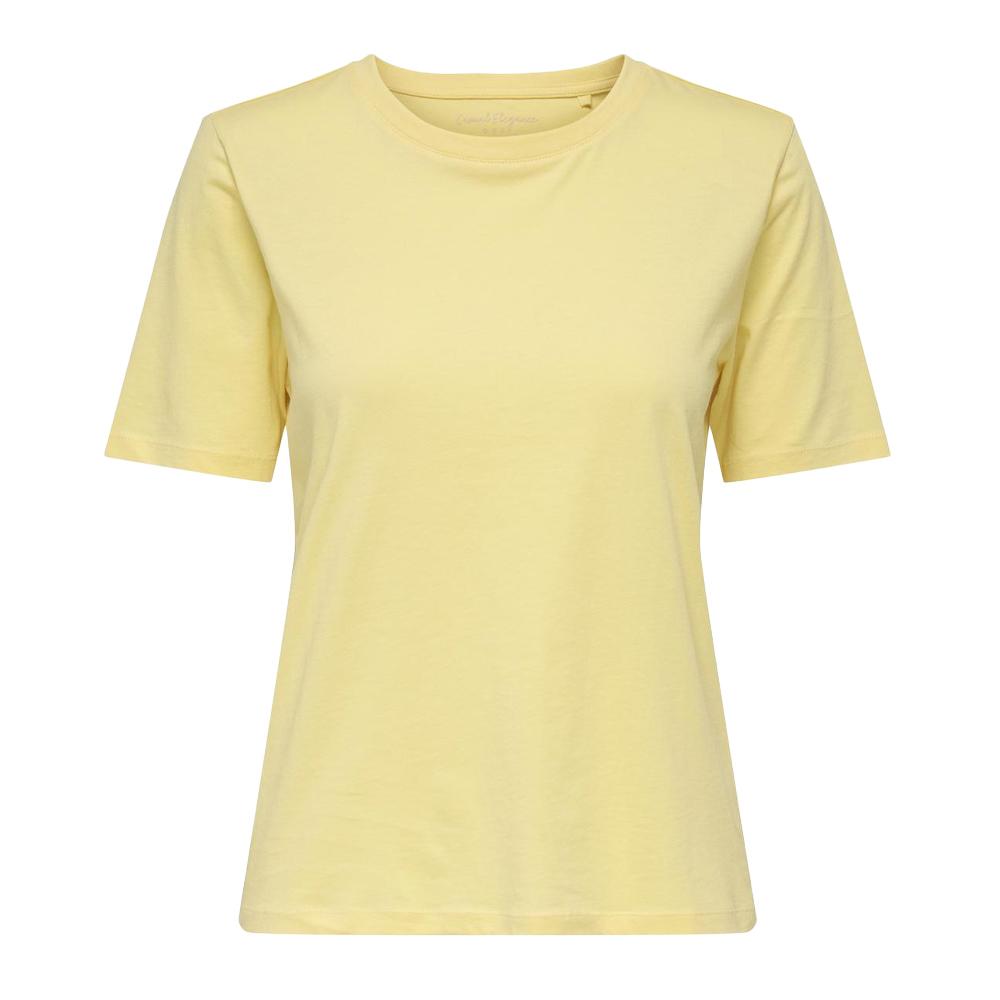 T-Shirt Jaune Femme Only Happy pas cher