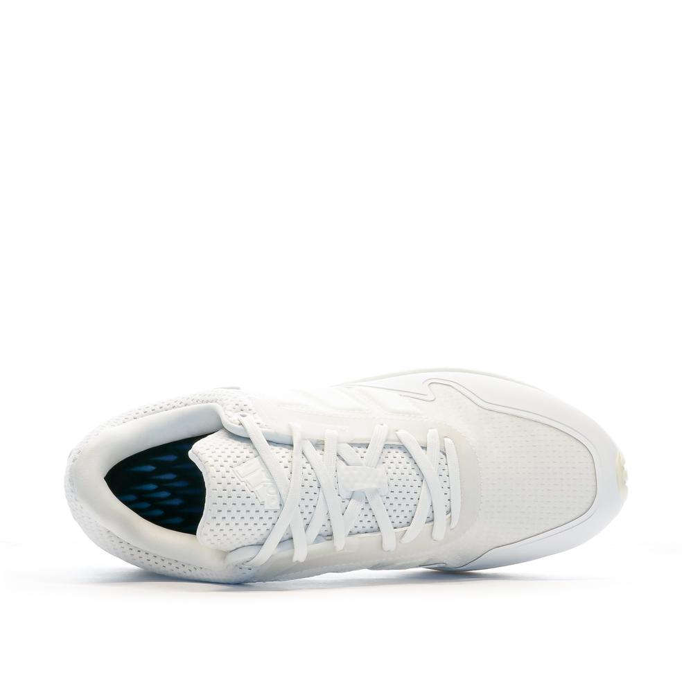 Chaussures de Running Blanches Homme Adidas Znchill vue 4