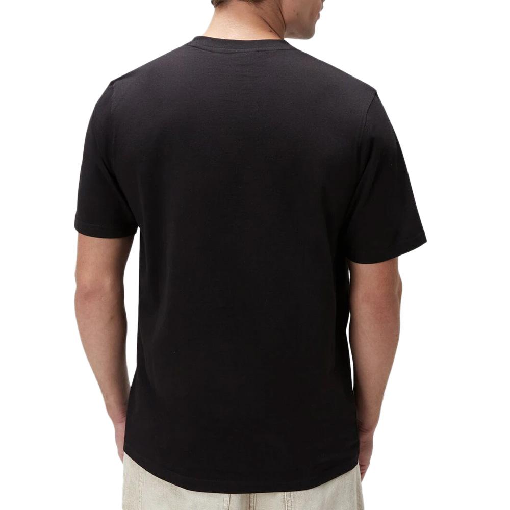 T-shirt Noir Homme Fila Embroidered vue 2