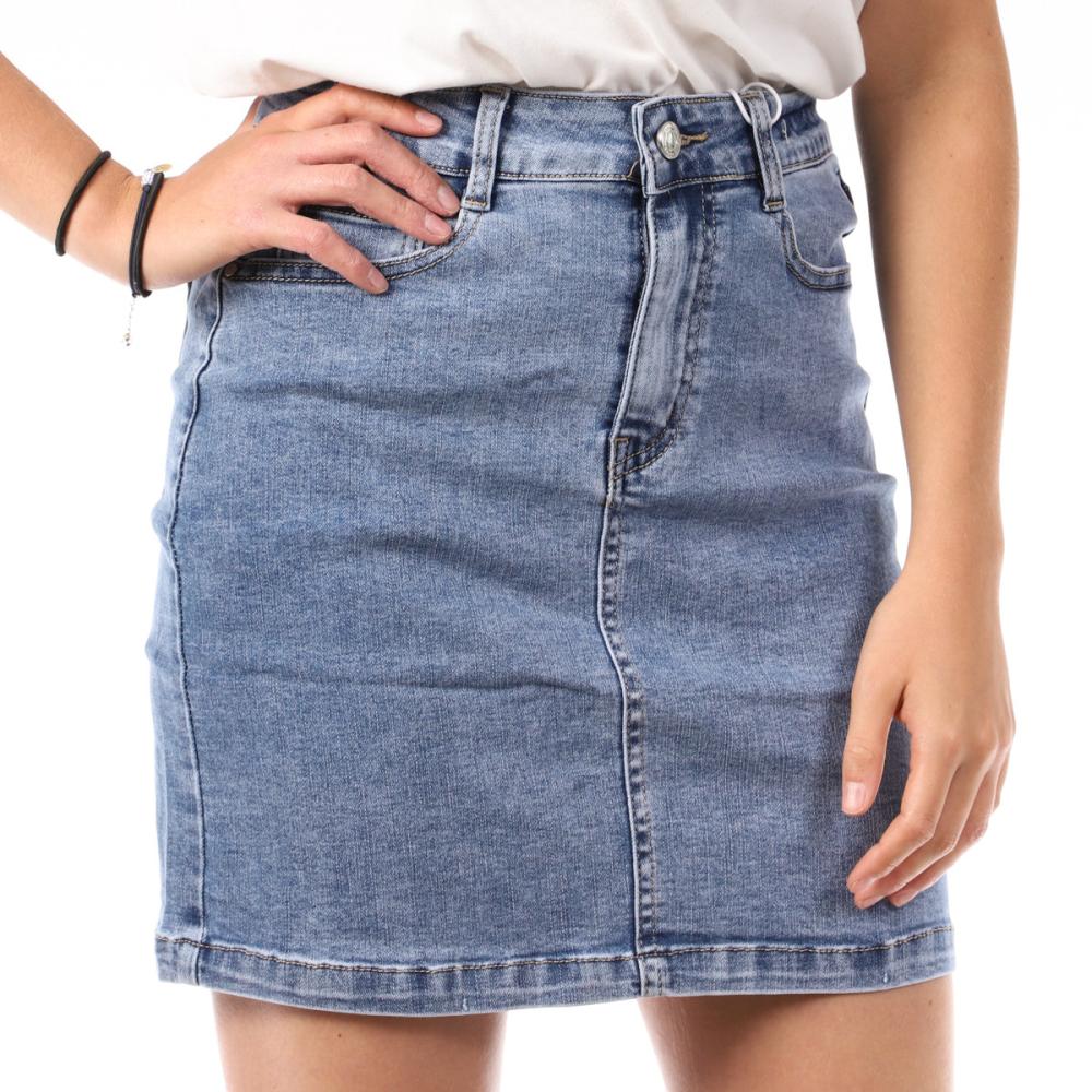 Jupe Bleu Femme Monday Premium Classic pas cher