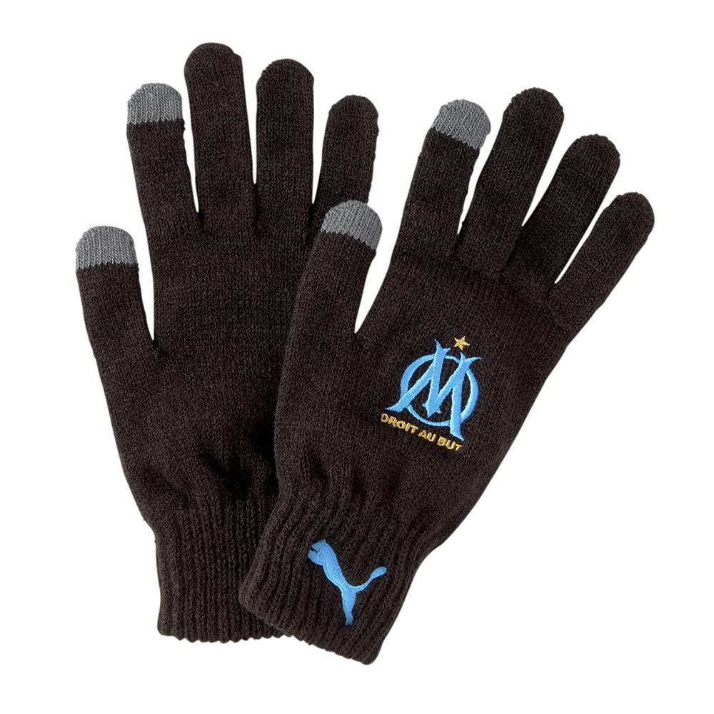 OM Gants Noirs Homme Puma 041685-04 pas cher