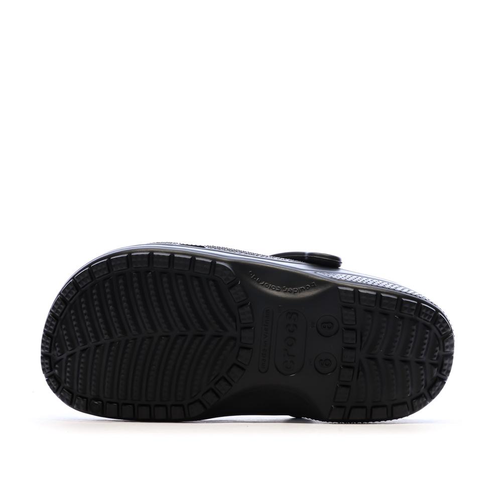 Sandalias negras unisex Crocs Classic Clog ver 5