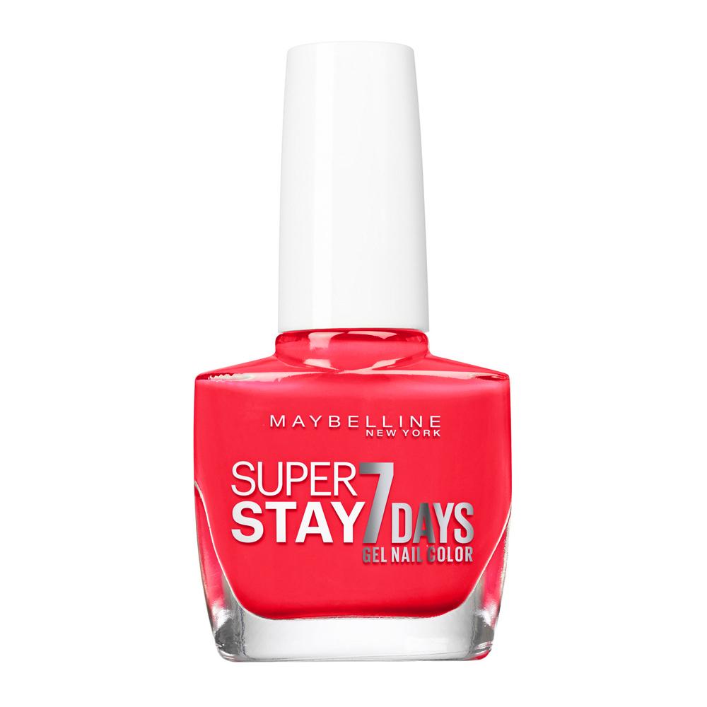 Vernis à Ongles Superstay 7 Days Maybelline NY 490 Hot Salsa pas cher
