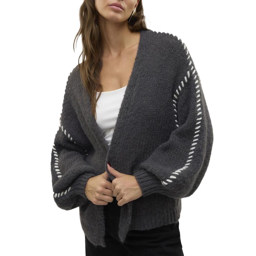 Gilet Gris Femme Vero Moda Feng pas cher