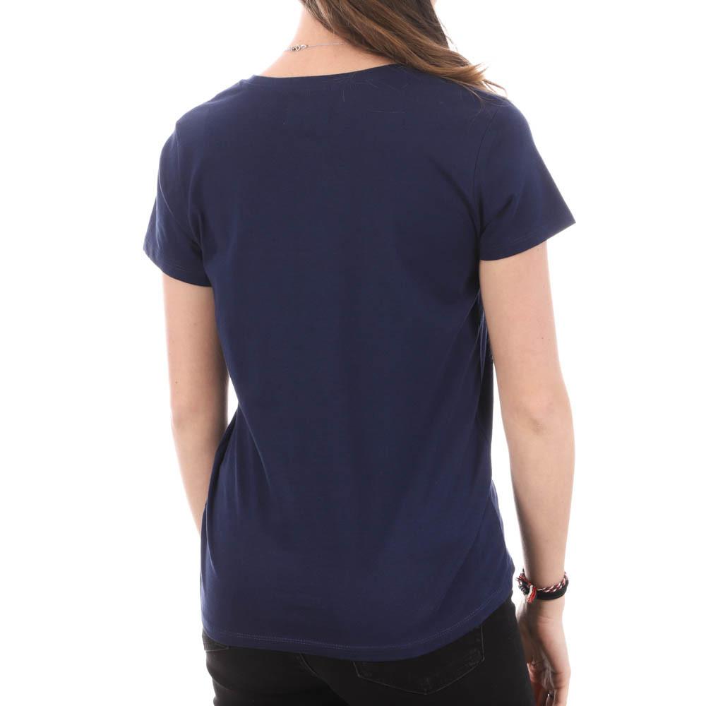 T-shirt Marine Femme Lee Cooper Ota vue 2