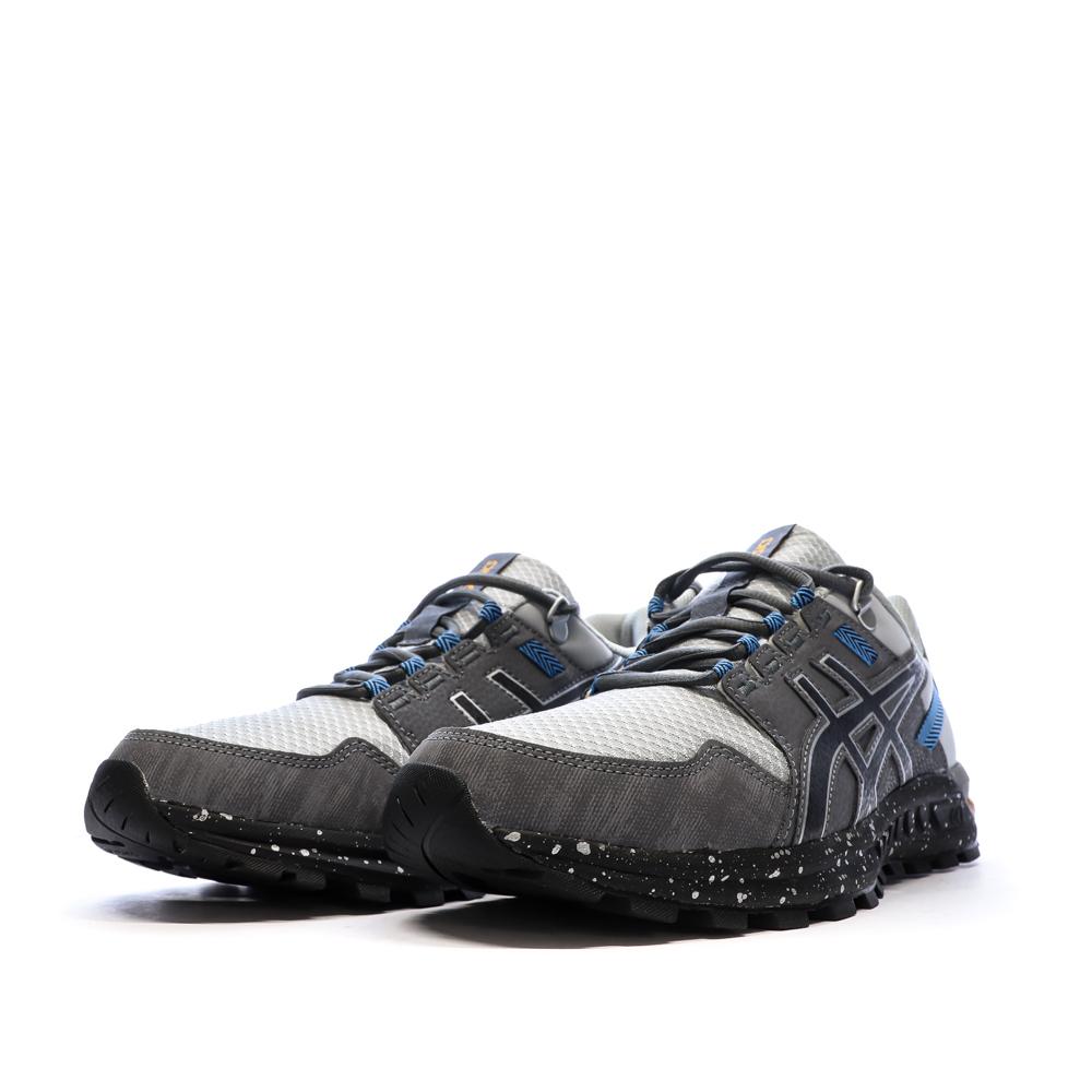 Chaussures de running Grises/Bleu Homme Asics Citrek vue 6