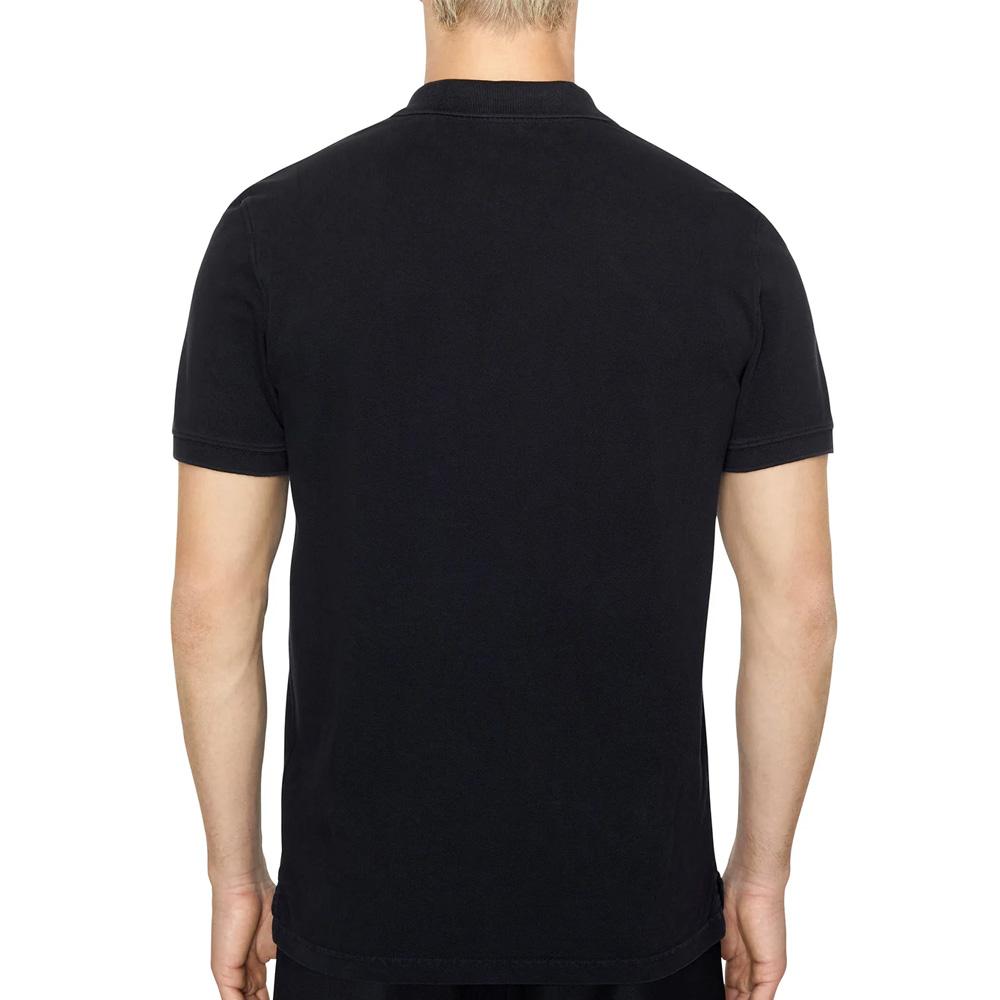 Polo Noir Homme Diesel T-smith-ind vue 2