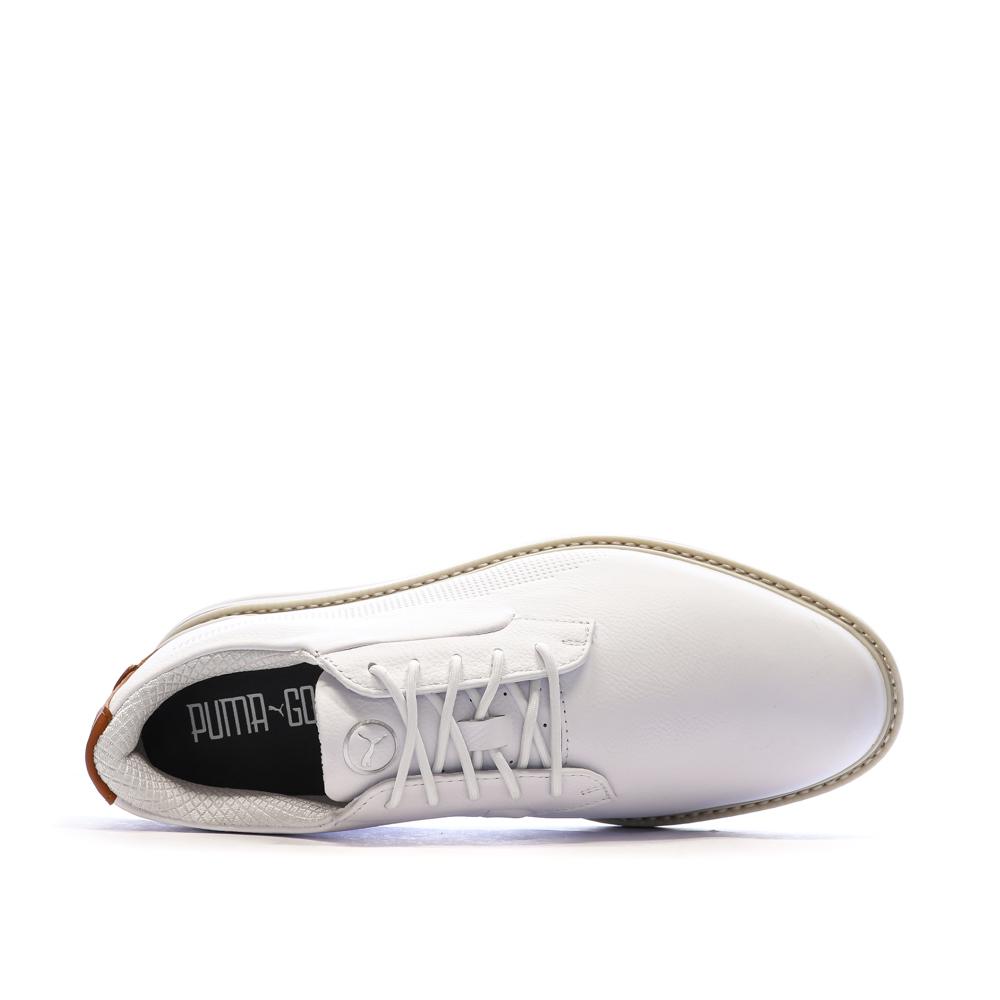 Weiße Herren-Golfschuhe Puma Royale Ansicht 4