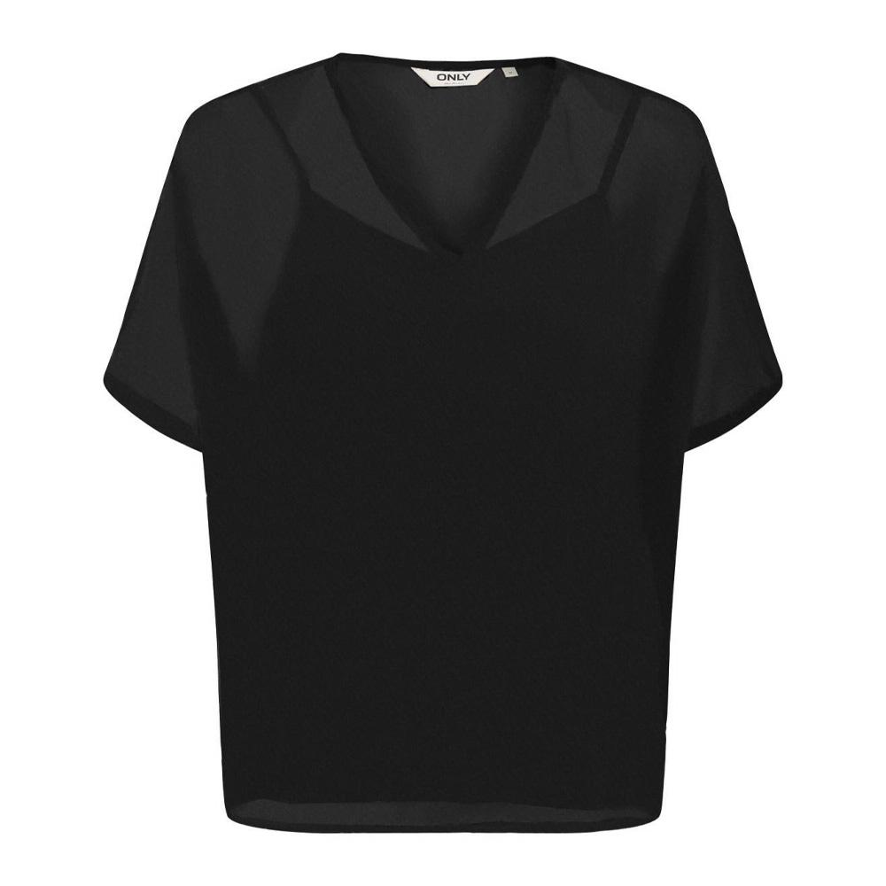 Blouse Noire Femme Only Tasha pas cher