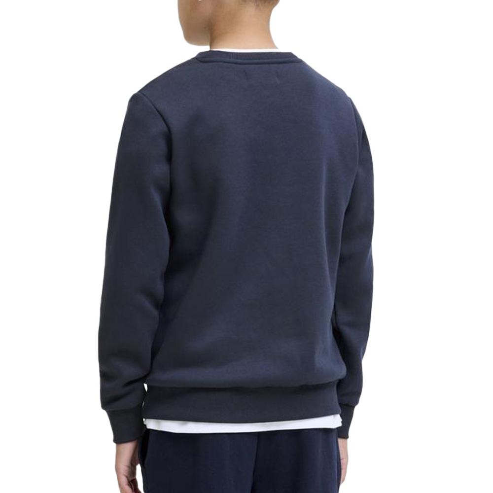 Sweat Marine Foncé Garçon Jack & Jones Makoto vue 2