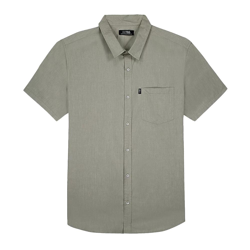 Men’s Khaki Shirt TBS Oxygene Shirt affordable