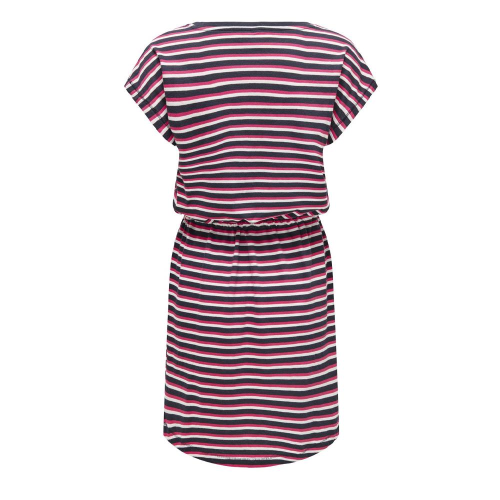 Robe à Rayure Noir/Rose Femme ONLY 15320314 vue 2