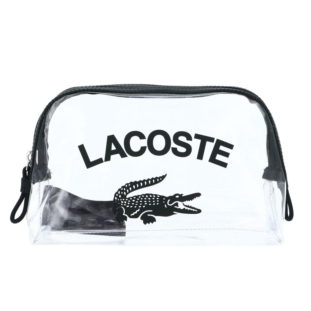 Pochette Transparente Femme Lacoste Anna pas cher