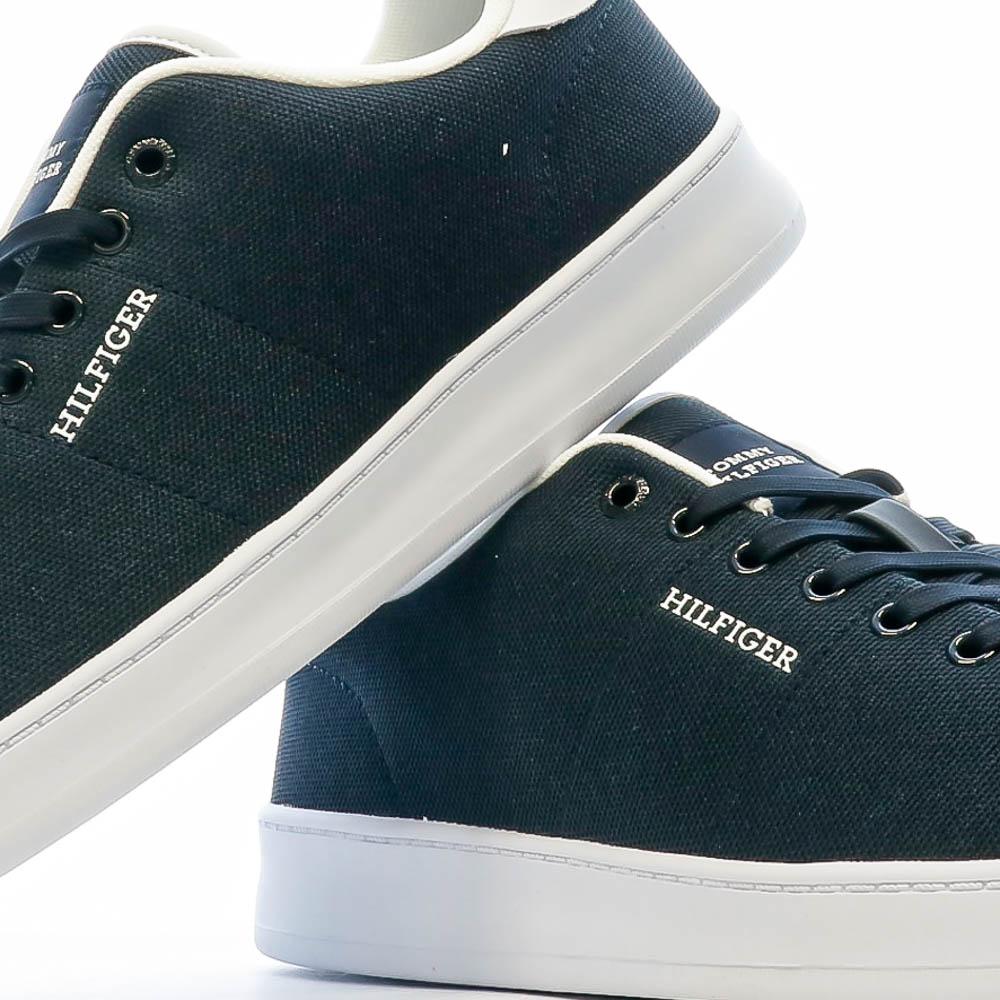 Baskets Marine Homme Tommy Hilfiger Court Cupsole Pique vue 7
