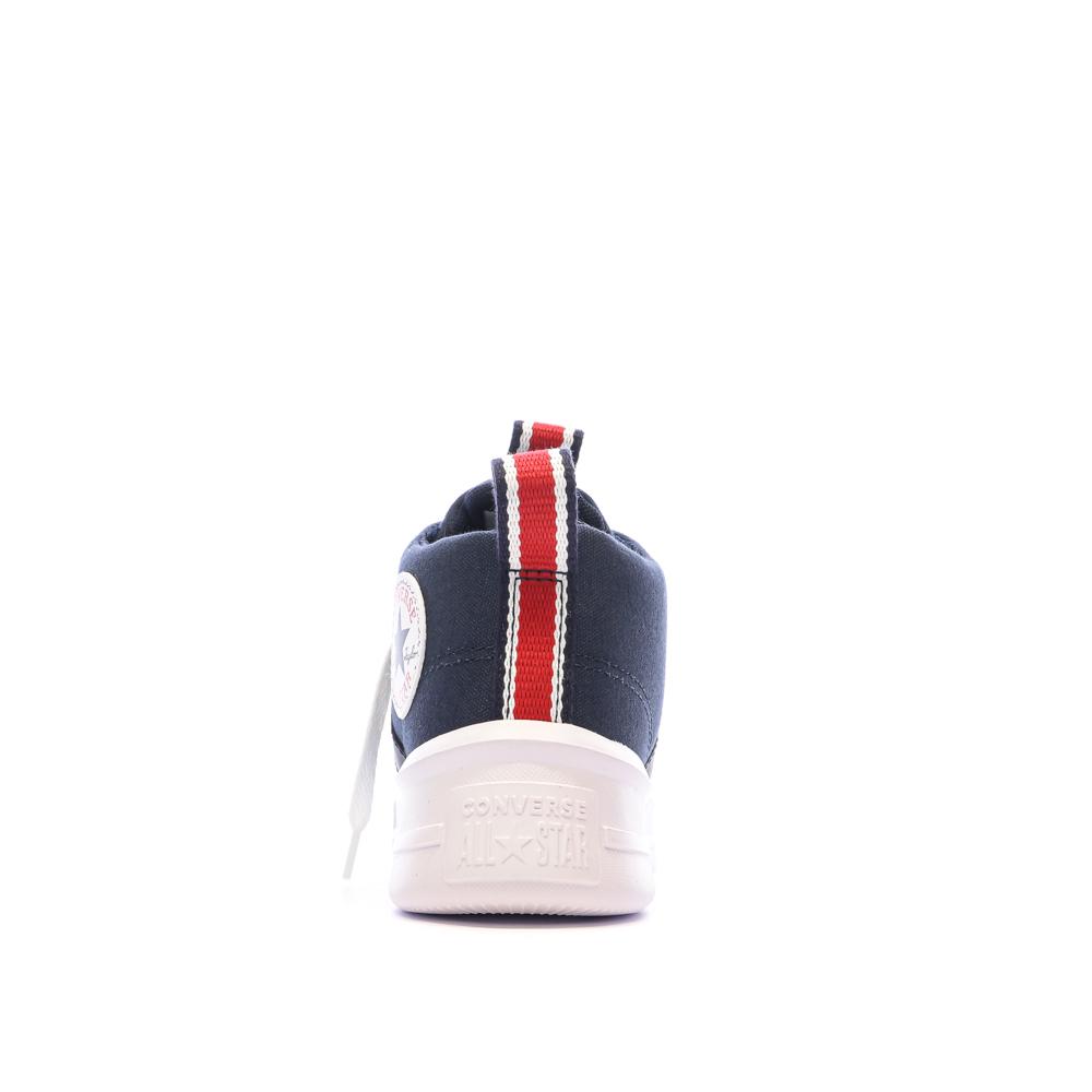Baskets Marine Garçon Converse All Star Ultra Home Team vue 3