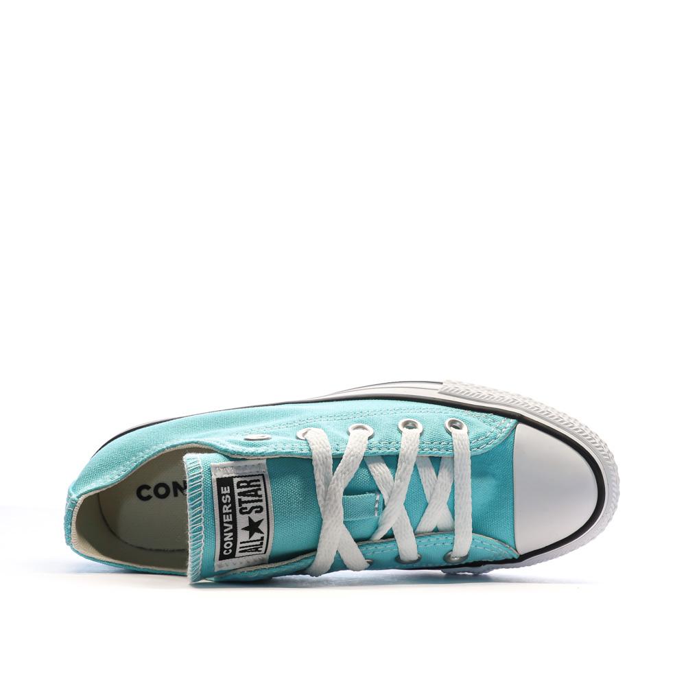 Baskets Turquoise Femme Converse A06566C vue 4