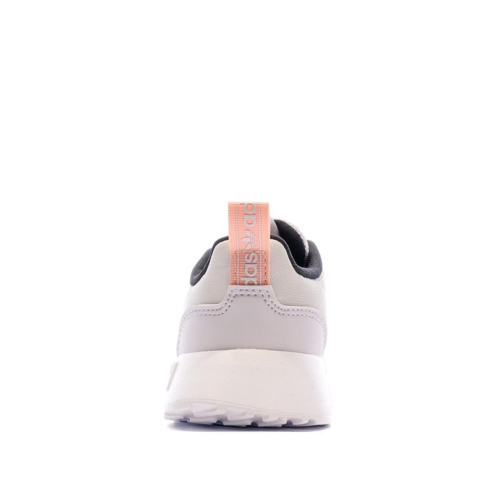 Baskets Grise Fille Adidas Multix vue 3
