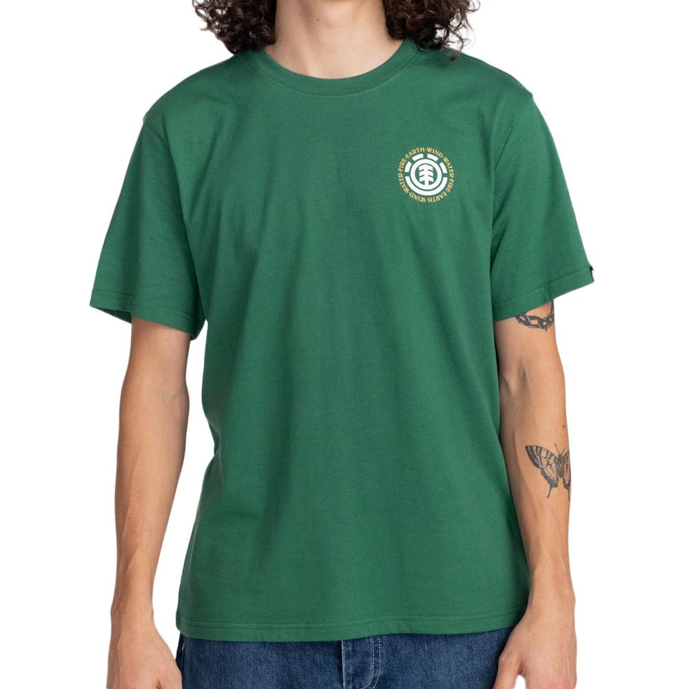 T-shirt Vert Homme Element Seal pas cher