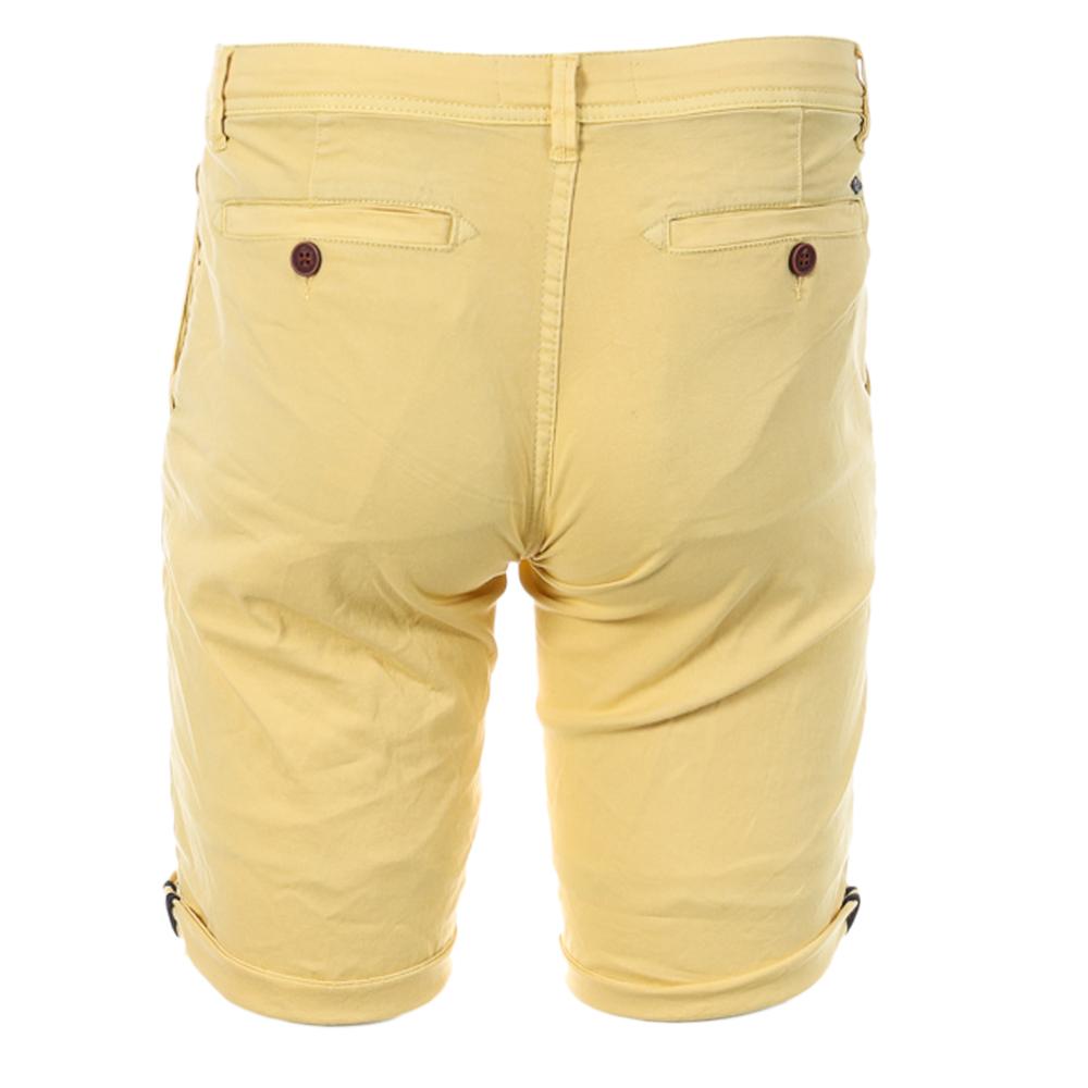 Short Jaune Fluo Homme RMS26 Chino vue 2