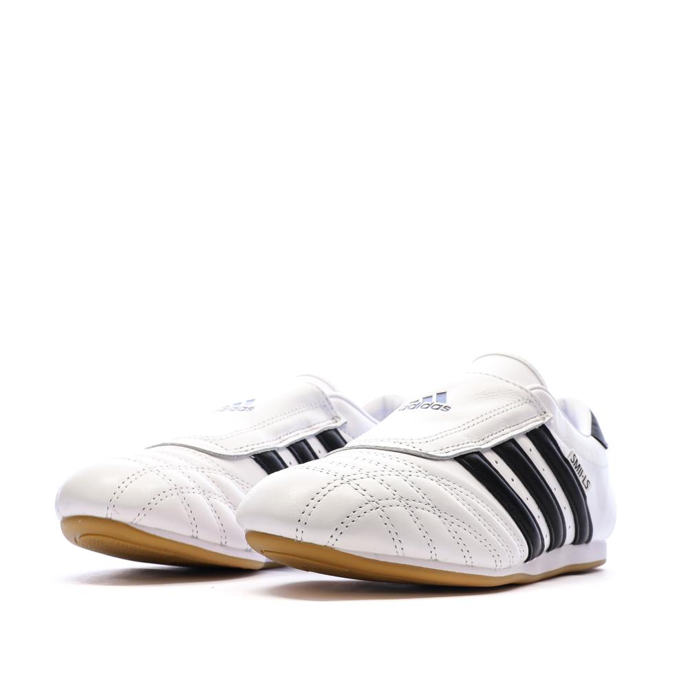 Baskets Blanc/Noir Mixte Adidas Taekwondo vue 6