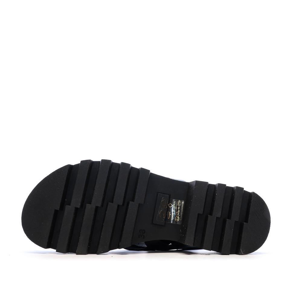 Sandales Noires Femme Pare Gabia Dafne vue 5