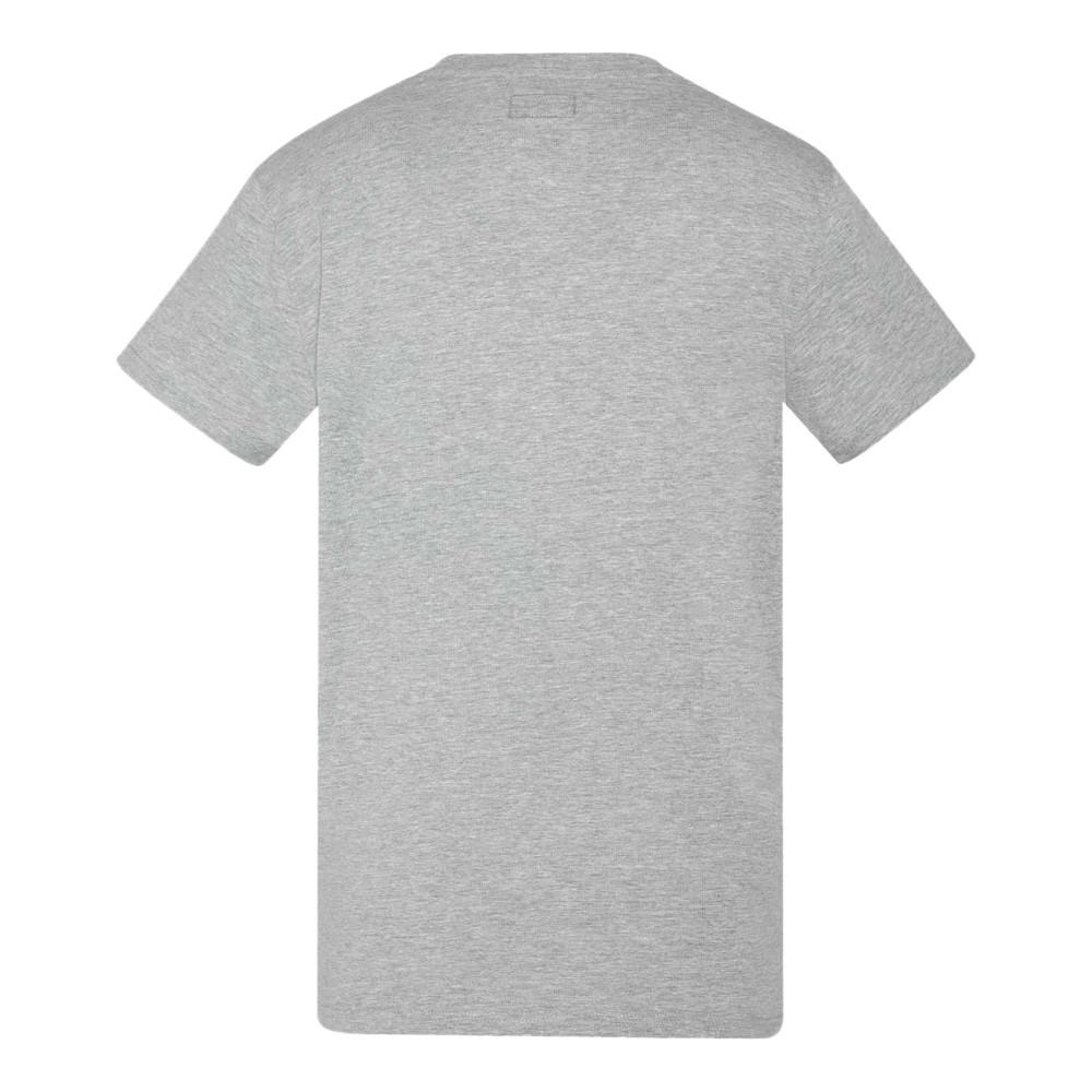 T-shirt Gris Homme Schott Tom21 vue 2