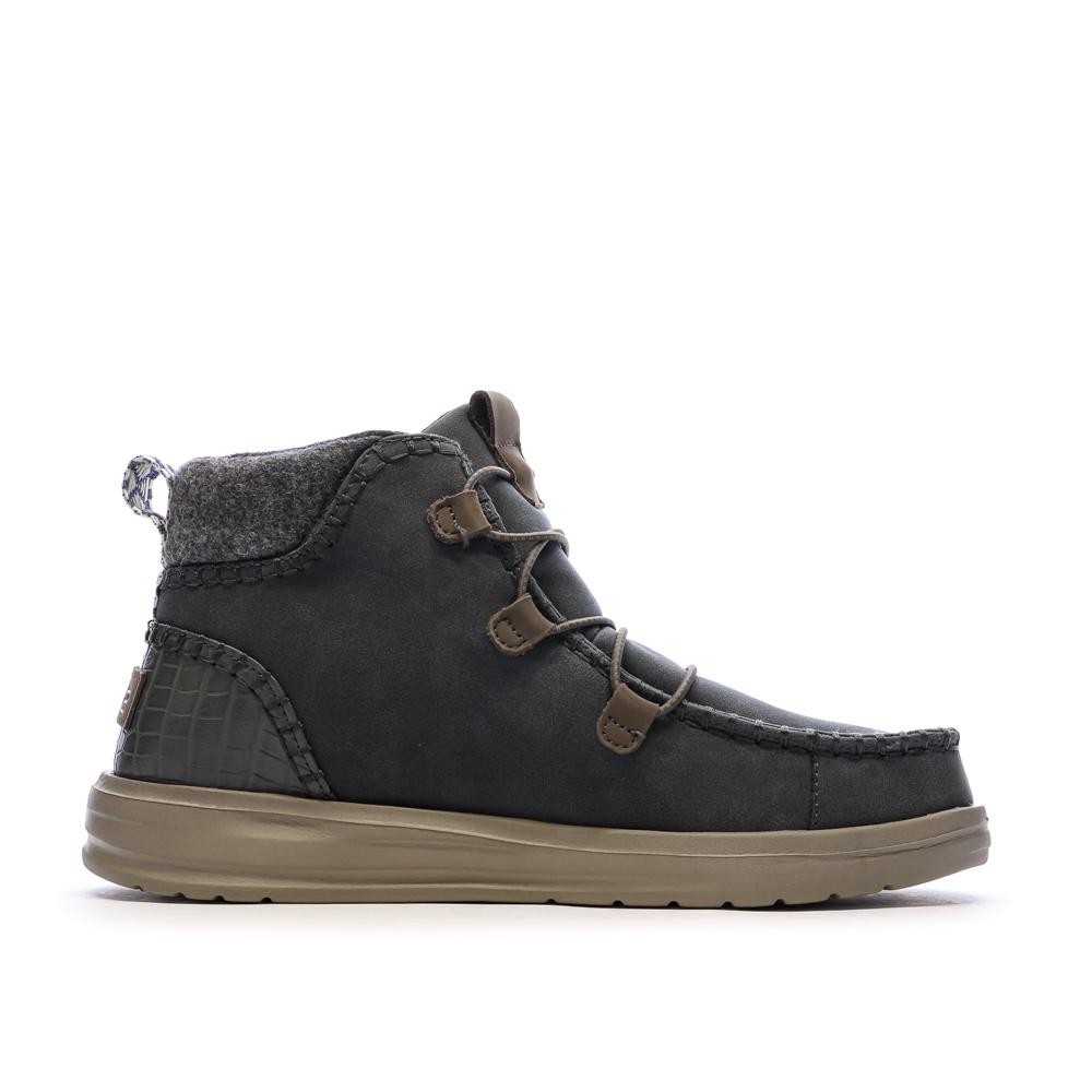 Boots Gris Femme Hey Dude Eloise vue 2