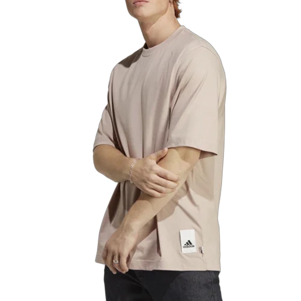 T-Shirt Marron Homme Adidas Caps pas cher