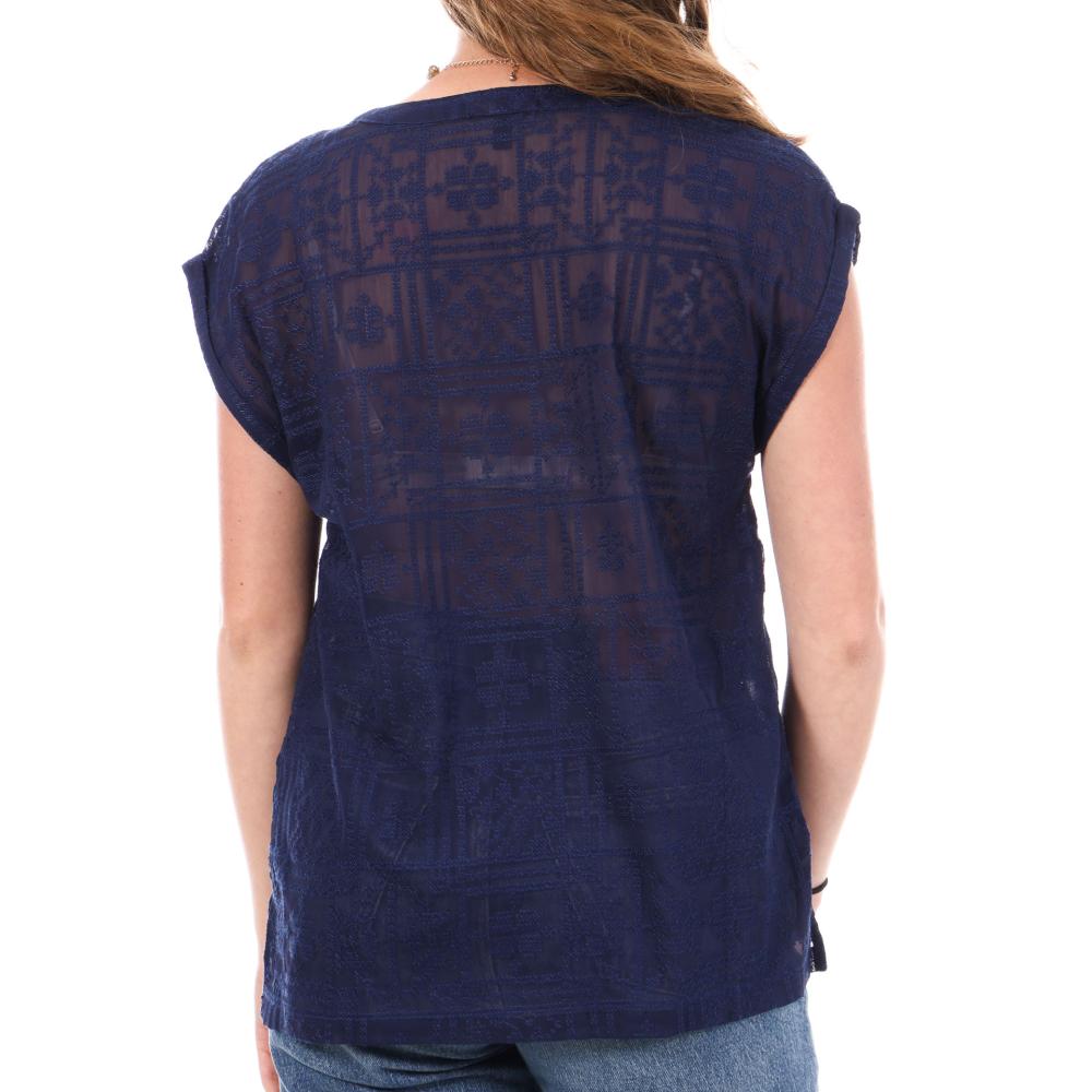 T-shirt Marine Femme Teddy Smith Tildo vue 2