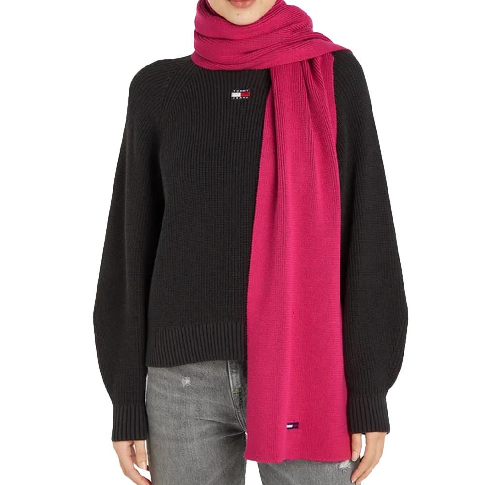 Echarpe Rose Femme Tommy Hilfiger Flag Scarf vue 3